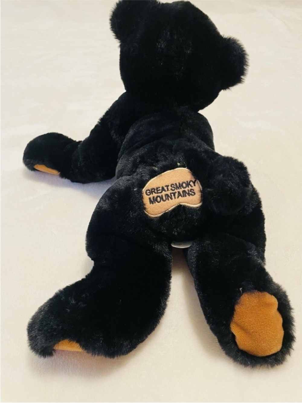 Wishpets Black Bear Plush Stuffed Animal Great Smoky Mountains Embroidered 12" - Picture 3 of 9